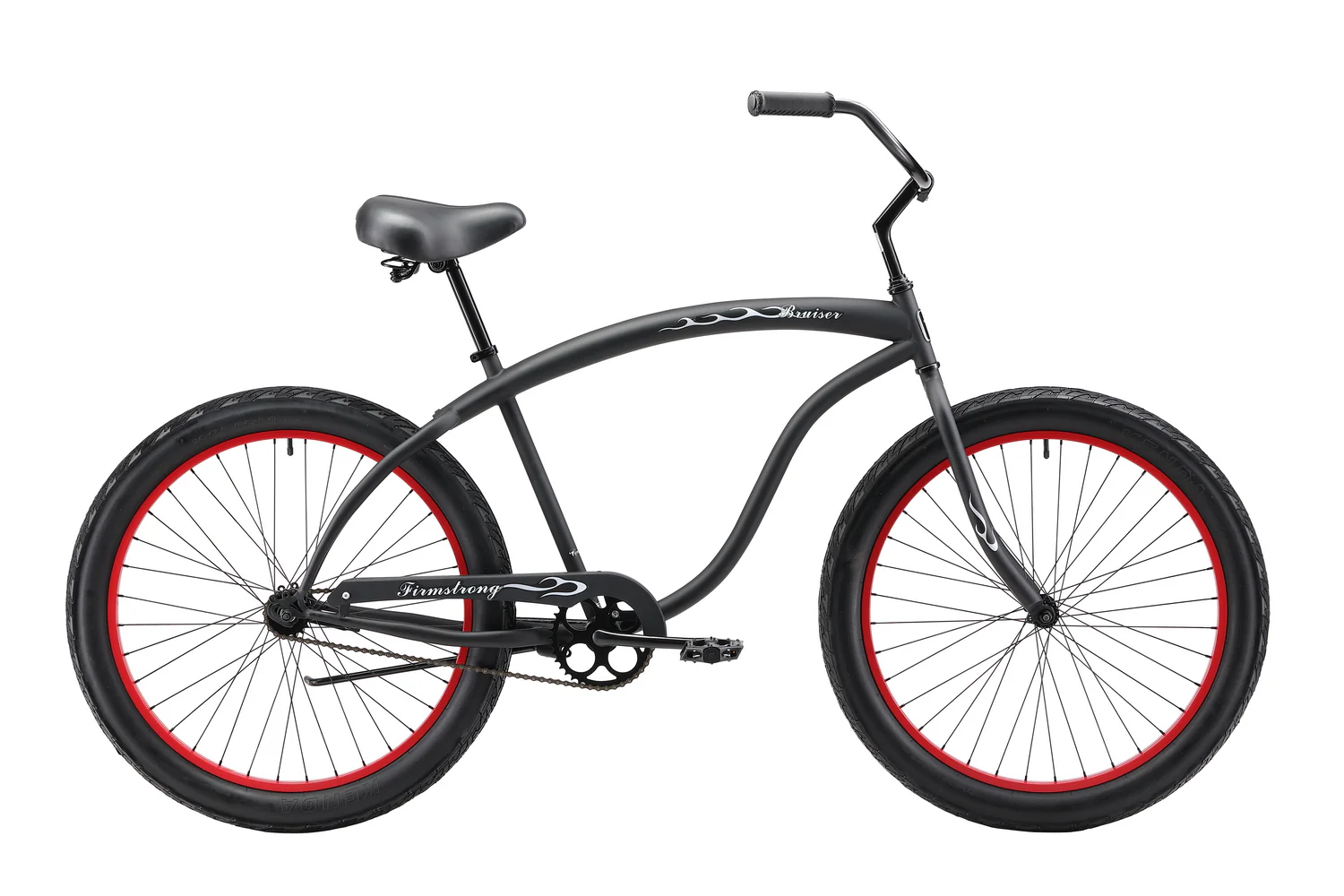 Firmstrong Bruiser 3.0 3" Fat Tire Single Speed Beach Cruiser Bike - Image 3