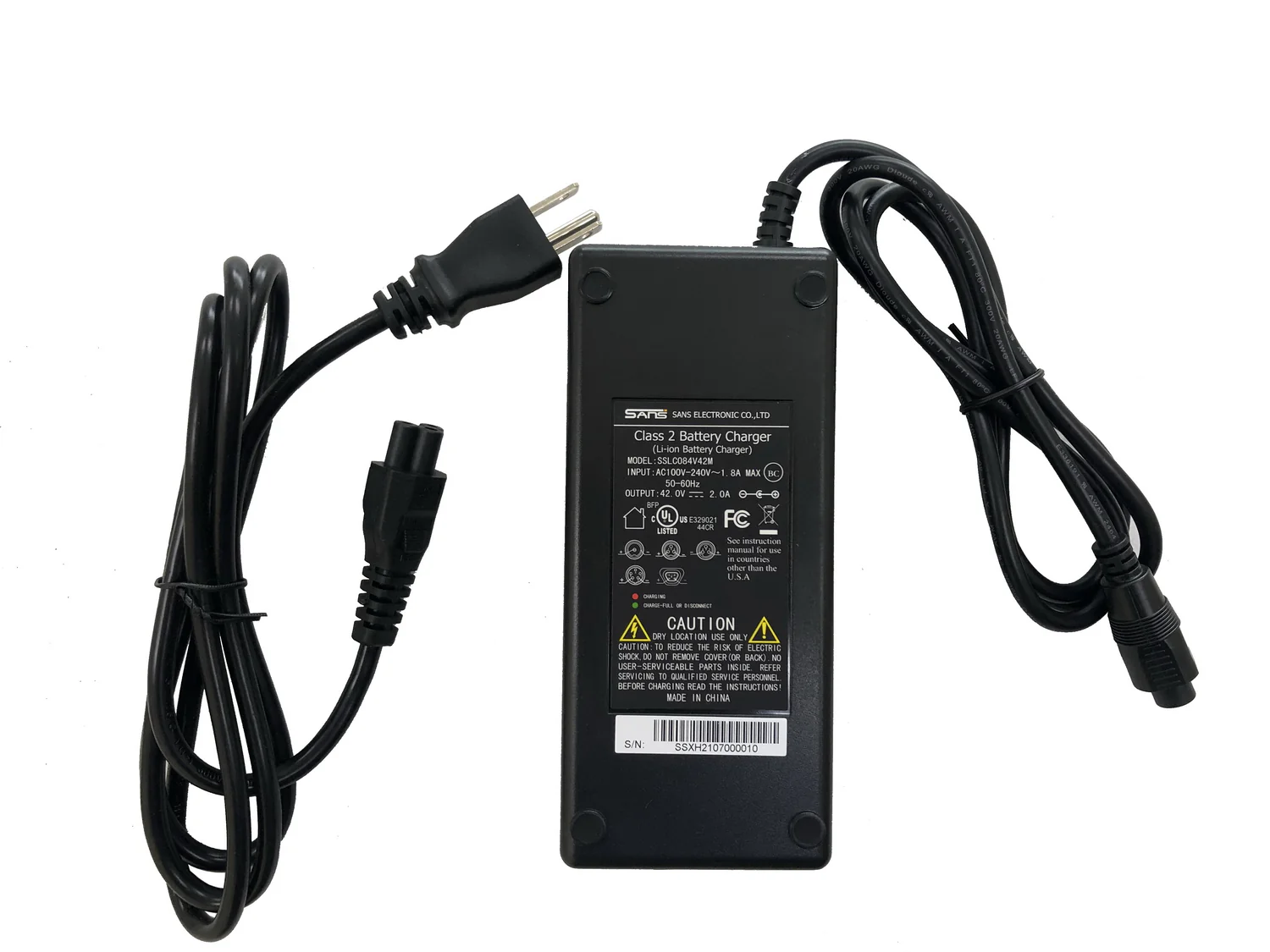 Charger for Firmstrong E-Urban bike