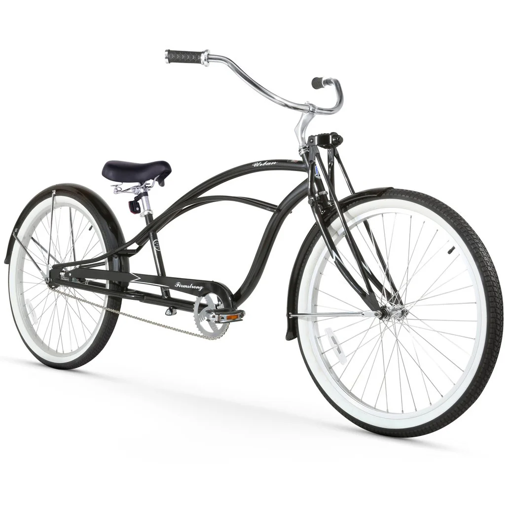 Firmstrong Urban Delux Single Speed- Men's Stretch Beach Cruiser Bike - Image 7